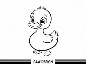 Baby Duckling Clipart, Duck SVG