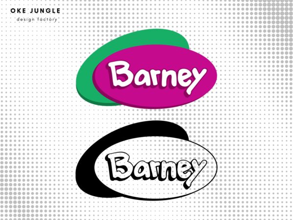 Barney Logo SVG Vectorency Barney Logo SVG