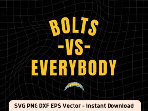 Bolts vs everybody svg