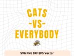 Cats vs everybody svg