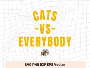 Cats vs everybody svg