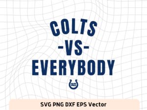 Colts vs everybody svg