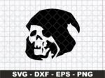 Death Wicked Skull Grim Reaper SVG