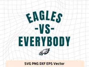 Eagles vs everybody svg