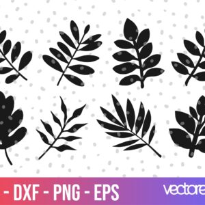 Florals Elements, Flower SVG Clipart