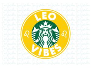 Leo SVG Astrology Zodiac Signs Starbucks Cold Cup SVG