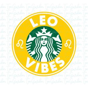 Leo SVG Astrology Zodiac Signs Starbucks Cold Cup SVG