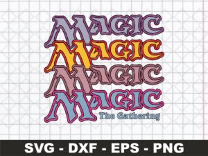 MGT SVG Shirt Design, Magic the Gathering Clipart Vector File