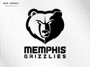 Memphis Grizzlies DXF Cut Files, SVG, PNG, EPS