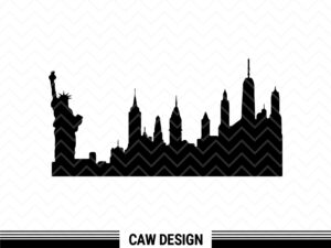 New York Silhouette SVG