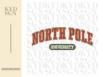 North Pole University SVG for Cricut