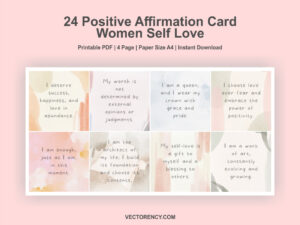 Positive Affirmation Card Printable Free
