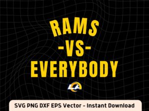 Rams vs everybody svg