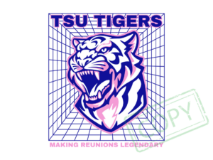TSU Reunions T-Shirt Design, Tiger Legendary, PNG
