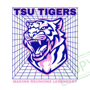 TSU Reunions T-Shirt Design, Tiger Legendary, PNG