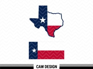 Texas Flag SVG Clipart Vector Cricut