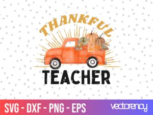 thankful teacher png