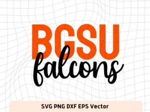 BGSU SVG, Bowling Green Falcon PNG File