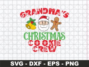 Christmas Cookie Crew SVG