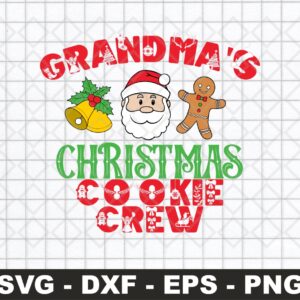 Christmas Cookie Crew SVG