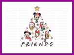 Christmas Tree Disney Svg Mouse And Friends PNG Funny Cricut