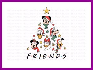 Christmas Tree Disney Svg Mouse And Friends PNG Funny Cricut