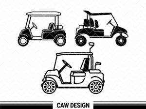 Golf Cart SVG