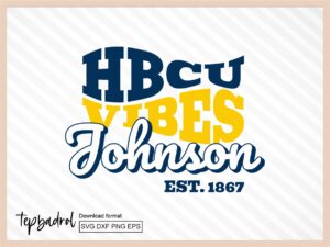 HBCU Johnson C Smith University Svg