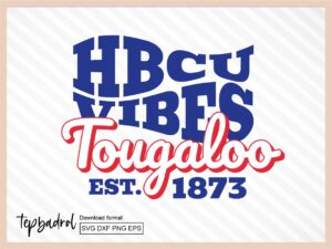 HBCU Vibes Tougaloo College SVG