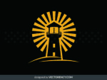 Lighthouse Icon SVG Logo