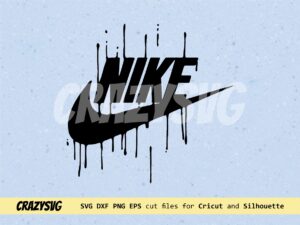 Nike Drip SVG PNG EPS File