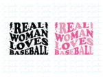 Real Woman Love Baseball SVG Cricut PNG