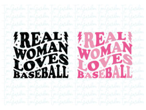 Real Woman Love Baseball SVG Cricut PNG