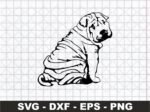Shar Pei Puppy SVG
