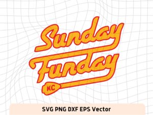 Sunday Funday KC SVG EPS