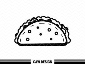 Tacos simple svg clipart