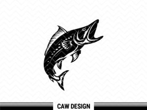 Tarpon Fish Clipart Cricut SVG Cut File