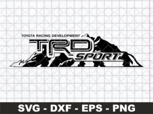 Toyota TDR Sport SVG Vector