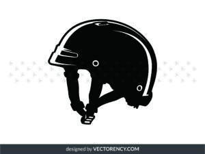Turbo Ski Helmet Clipart SVG Image