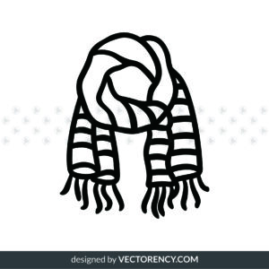 Winter Scarves SVG