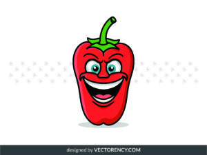 bell pepper vector art, svg eps