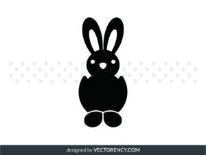 peeps bunny silhouette, peep svg