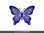 Butterfly Silhouette SVG