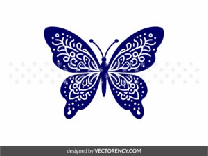 Butterfly Silhouette SVG