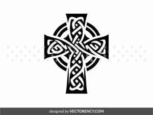 Cross Celtic Clipart, SVG, PNG, EPS