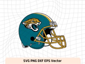 Jacksonville Jaguars Helmet SVG, Transparent PNG