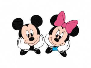 Mickey Minnie Mouse SVG