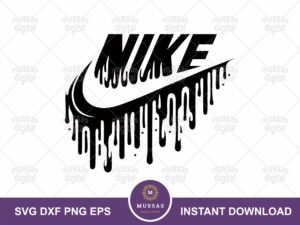 Nike Melting SVG PNG EPS