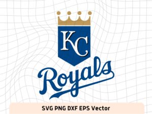 Royals KC Baseball Crown Town SVG