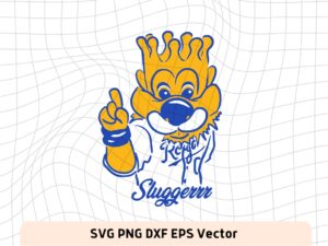 Royals Slugger SVG Cricut